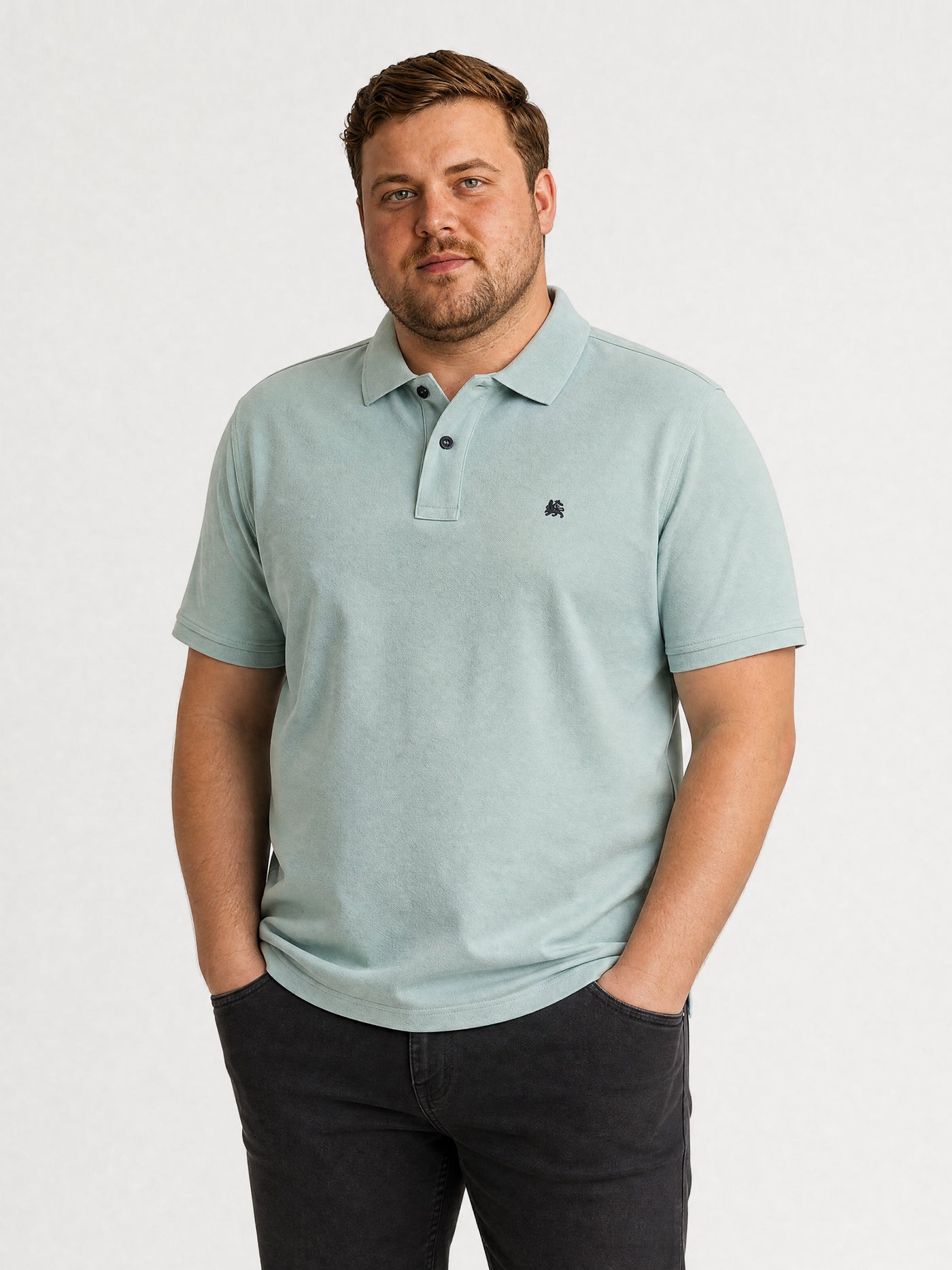 Poloshirt in grote maten van Cool & Dry-stof