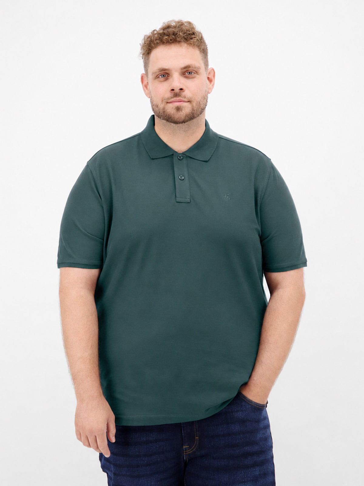 Poloshirt in großen Größen aus Cool-&-Dry-Gewebe