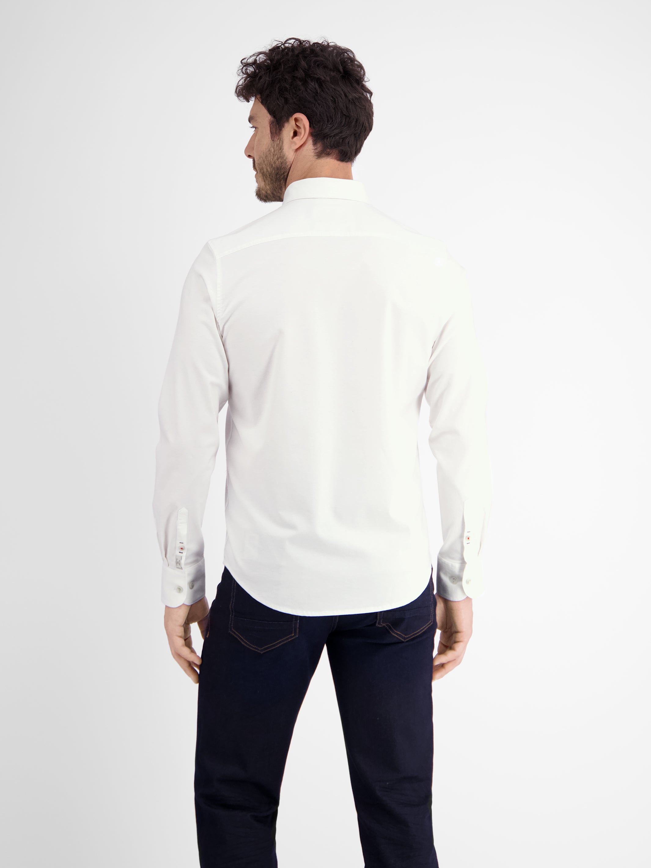 Herrenhemd im Oxfordstyle aus Baumwolle mit Stretchanteil