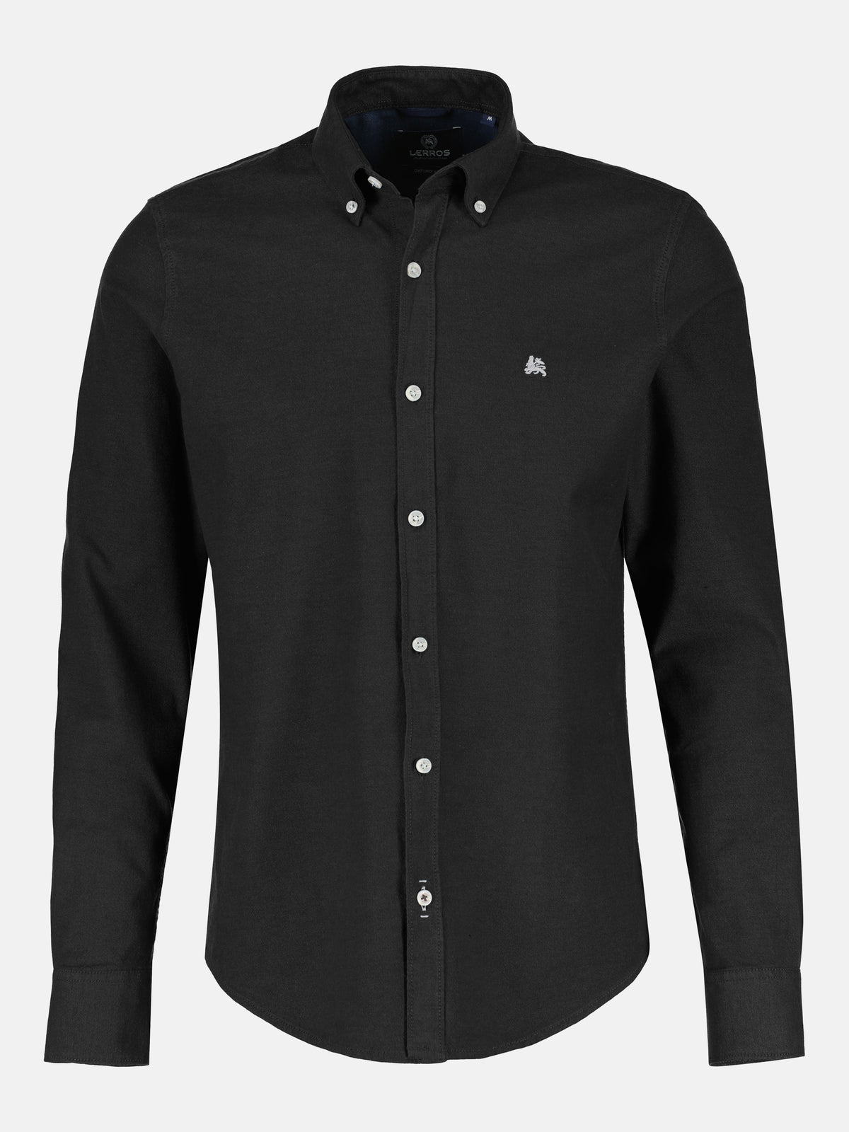 Men's Oxford-style cotton shirt with stretch content