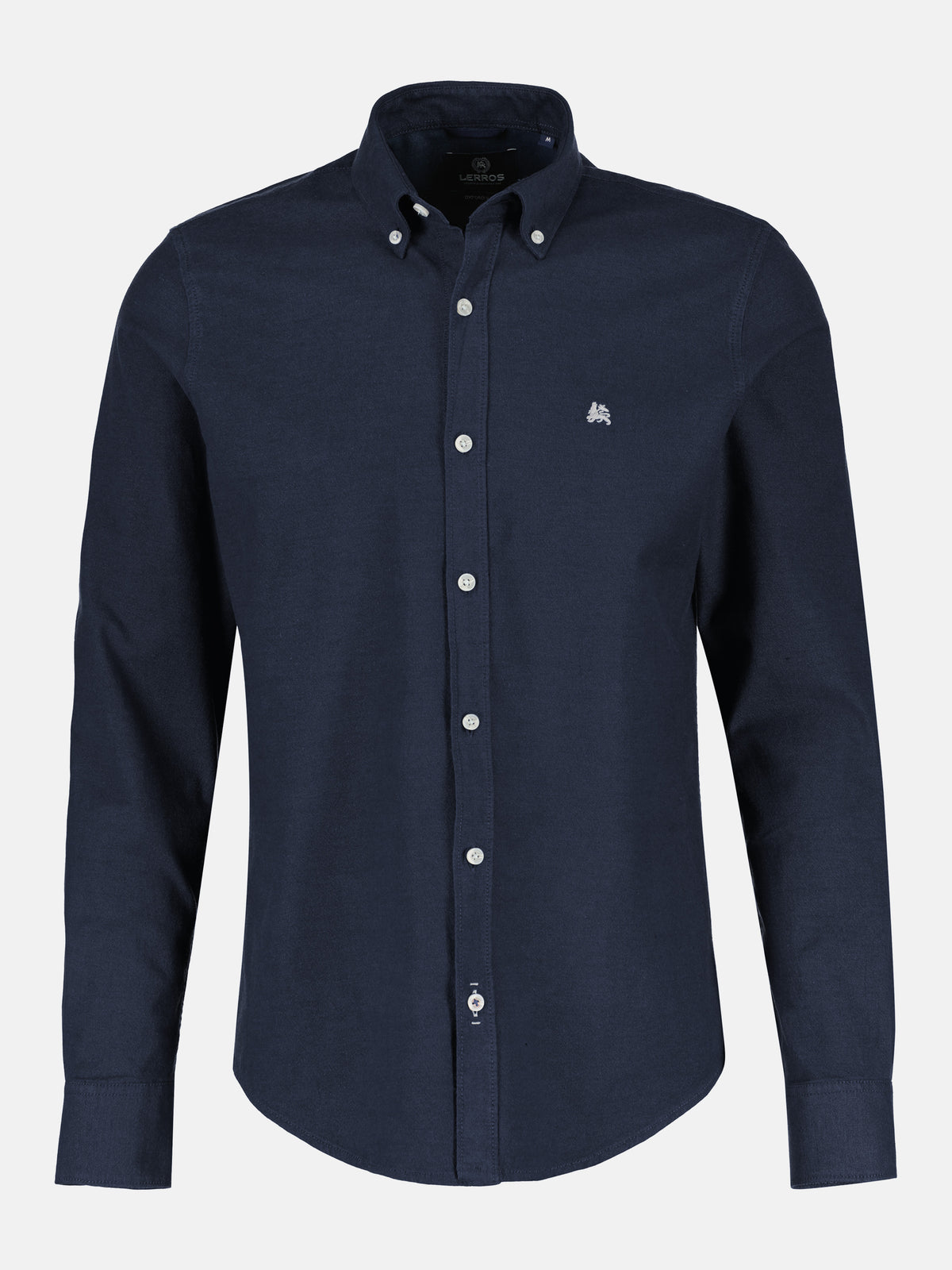 Men's Oxford-style cotton shirt with stretch content