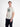 T-Shirt aus Baumwolle mit lässigem Frontprint und O-Neck