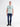 T-Shirt aus Baumwolle mit lässigem Frontprint und O-Neck