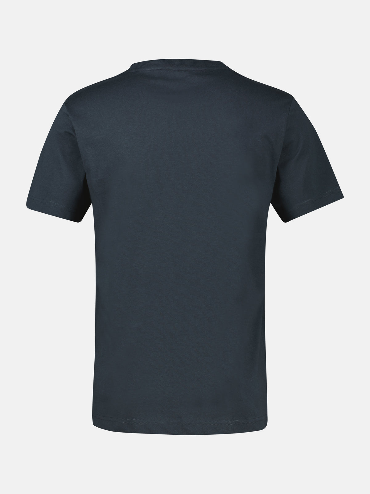 T-Shirt aus Baumwolle mit lässigem Frontprint und O-Neck