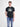 T-Shirt aus Baumwolle mit lässigem Frontprint und O-Neck