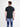 T-Shirt aus Baumwolle mit lässigem Frontprint und O-Neck