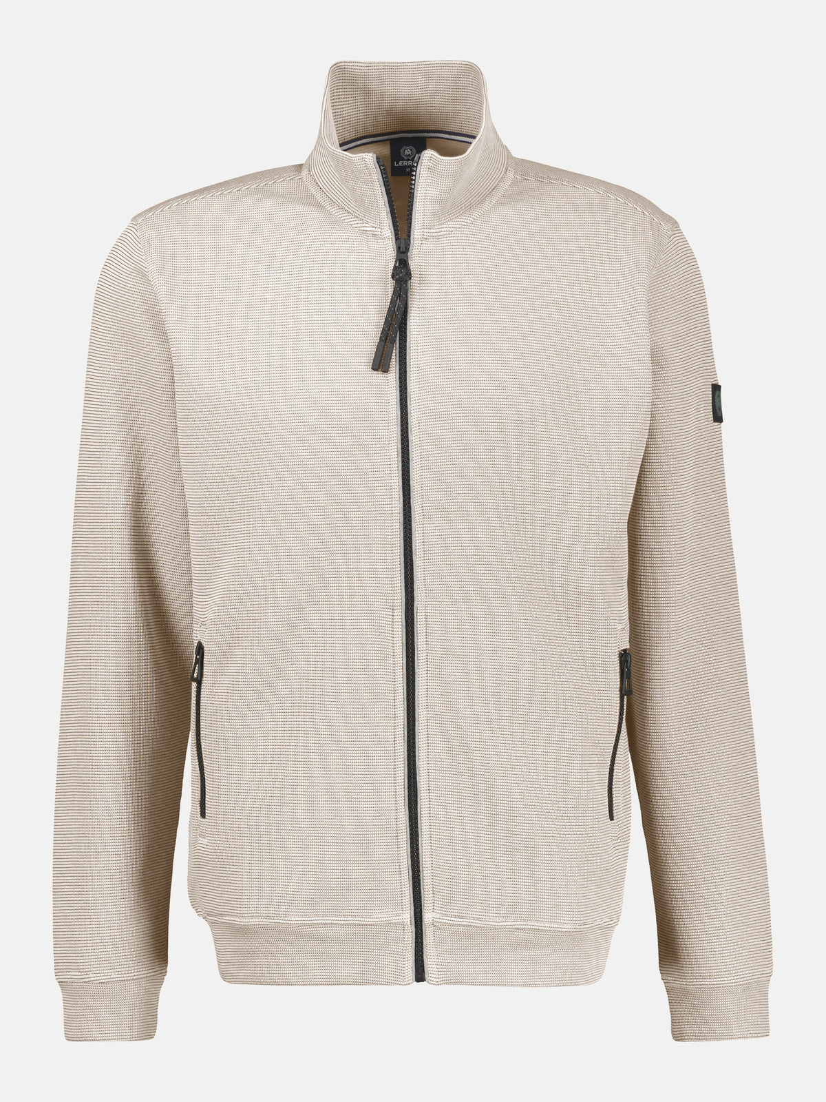 Sweatjacke mit Zippertaschen – Große Größen