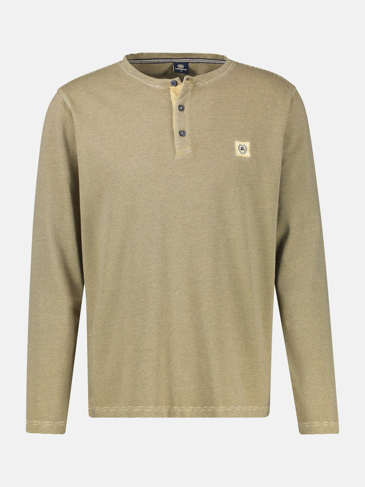 Men's Long Sleeve Serafino