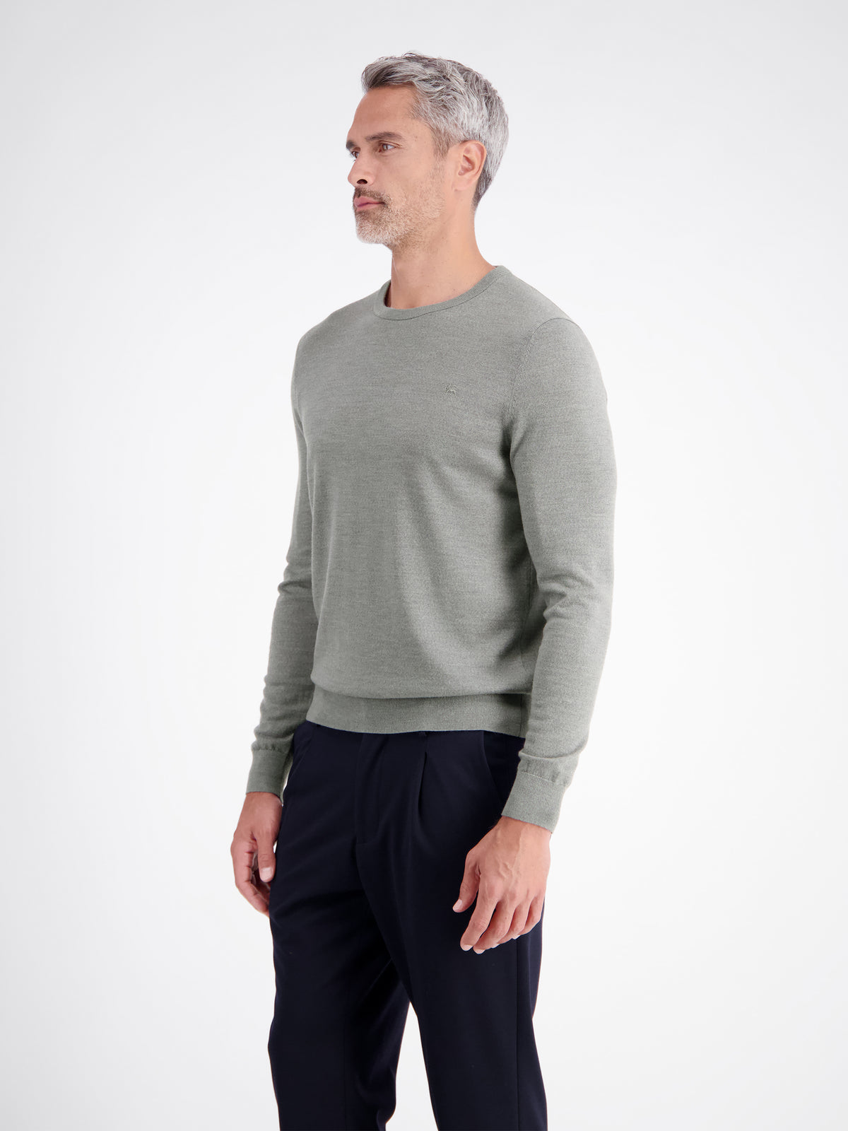 Premium-Strickpullover aus Merinowolle, temperaturregulierend