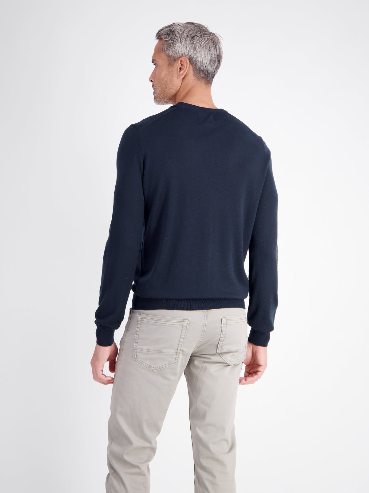 Premium-Strickpullover aus Merinowolle, temperaturregulierend
