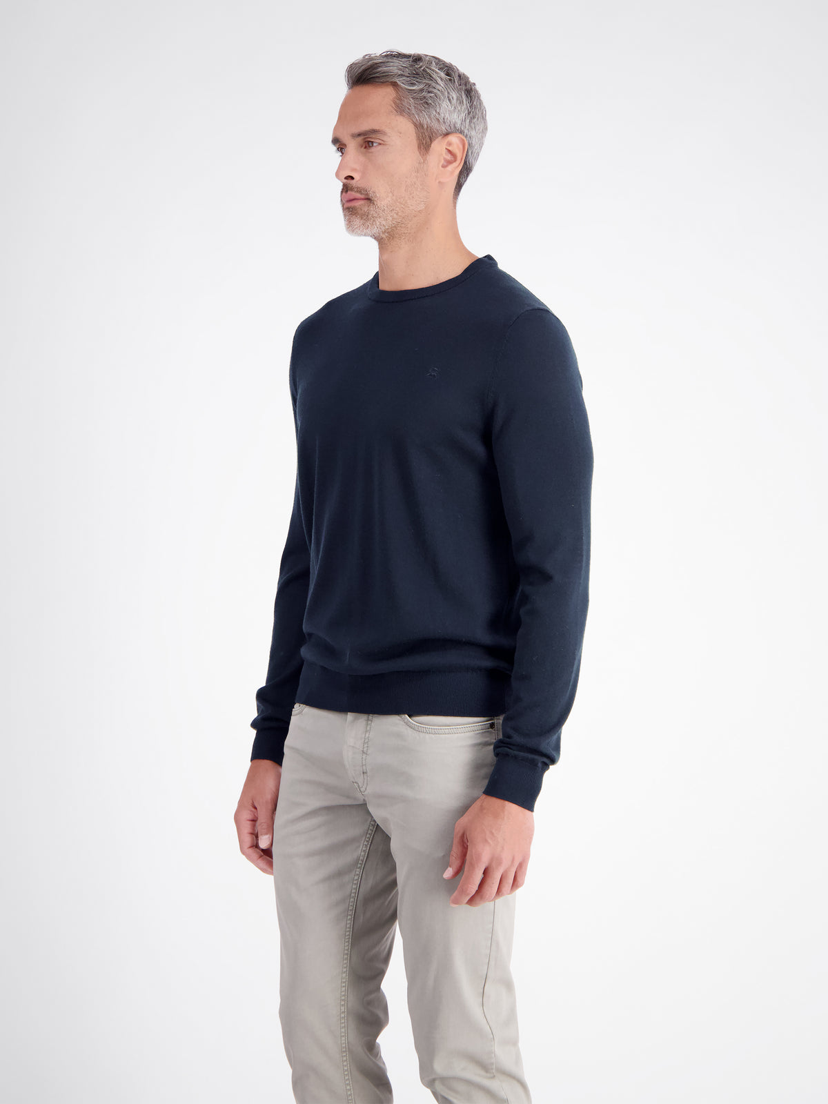 Premium-Strickpullover aus Merinowolle, temperaturregulierend