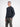 Elegant long-sleeve polo shirt with refined vertical stripes