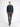 Elegant long-sleeve polo shirt with refined vertical stripes
