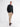 Elegant long-sleeve polo shirt with refined vertical stripes