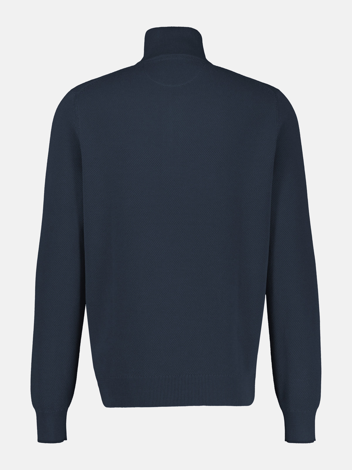 Elegant Troyer in a 2-tone look made of cotton knit fabric