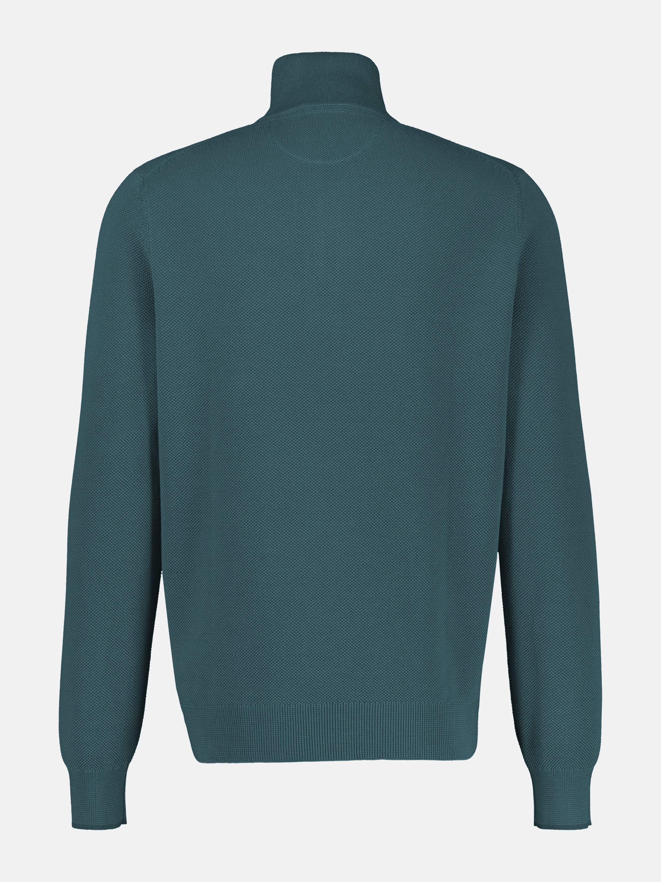 Elegant Troyer in a 2-tone look made of cotton knit fabric