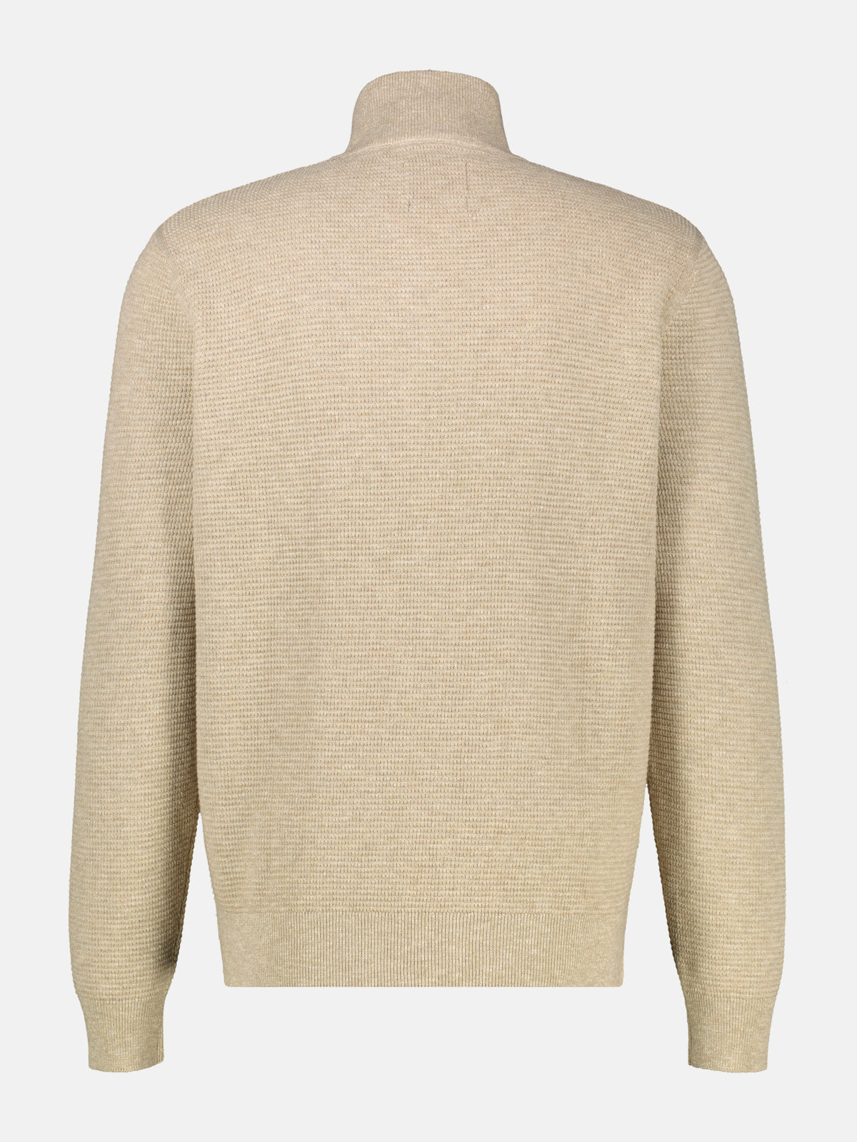 Sporty knit jacket made of high-quality cotton