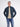 Sporty knit jacket made of high-quality cotton