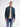 Sporty knit jacket made of high-quality cotton