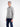 Strickjacke aus Baumwollstrick mit dezent flachem Kragen