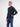 Strickjacke aus Baumwollstrick mit dezent flachem Kragen