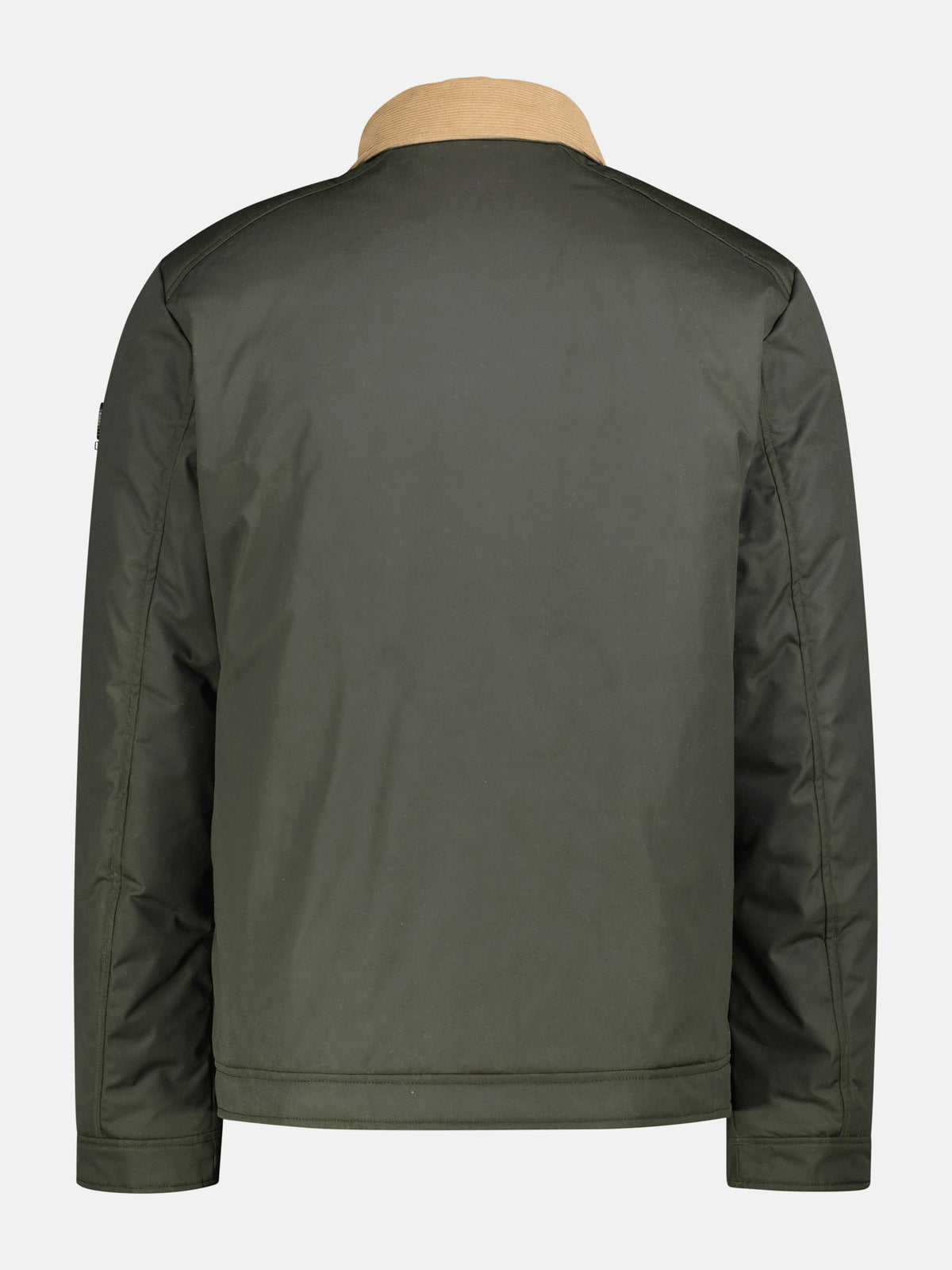 Masculine blouson made of high-quality, waxed cotton