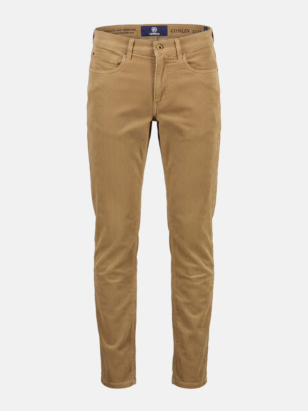 Casual and comfortable corduroy trousers in Baxter style