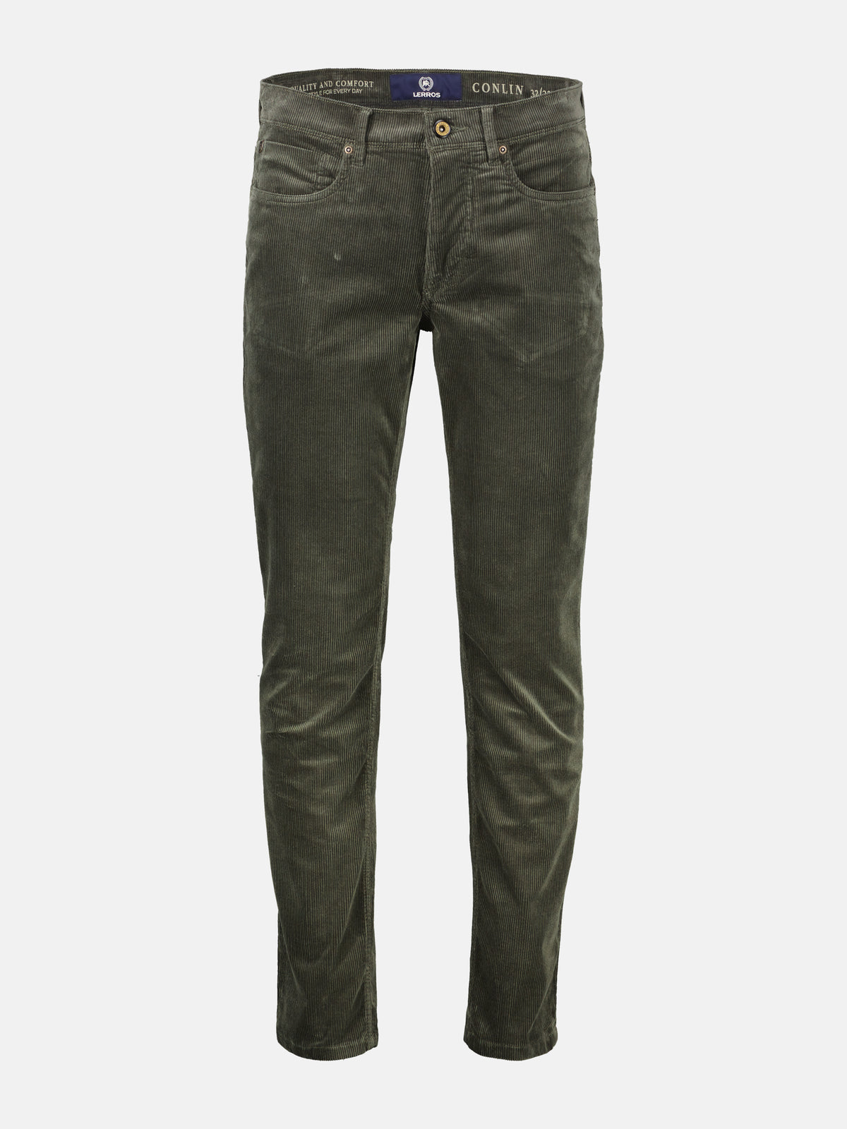 Casual and comfortable corduroy trousers in Baxter style