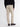 Casual chinos made from shape-retaining fabric with a drawstring waist