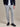 Solid-colored chino with flexible jersey blend waistband
