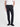 Solid-colored chino with flexible jersey blend waistband