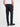 Solid-colored chino with flexible jersey blend waistband