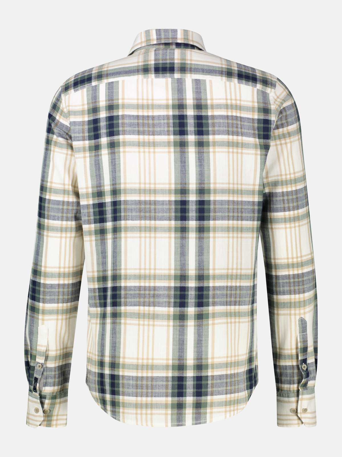 Men's plaid shirt in soft cotton, plus sizes