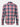 Classic checked shirt in pure cotton with a waffle texture