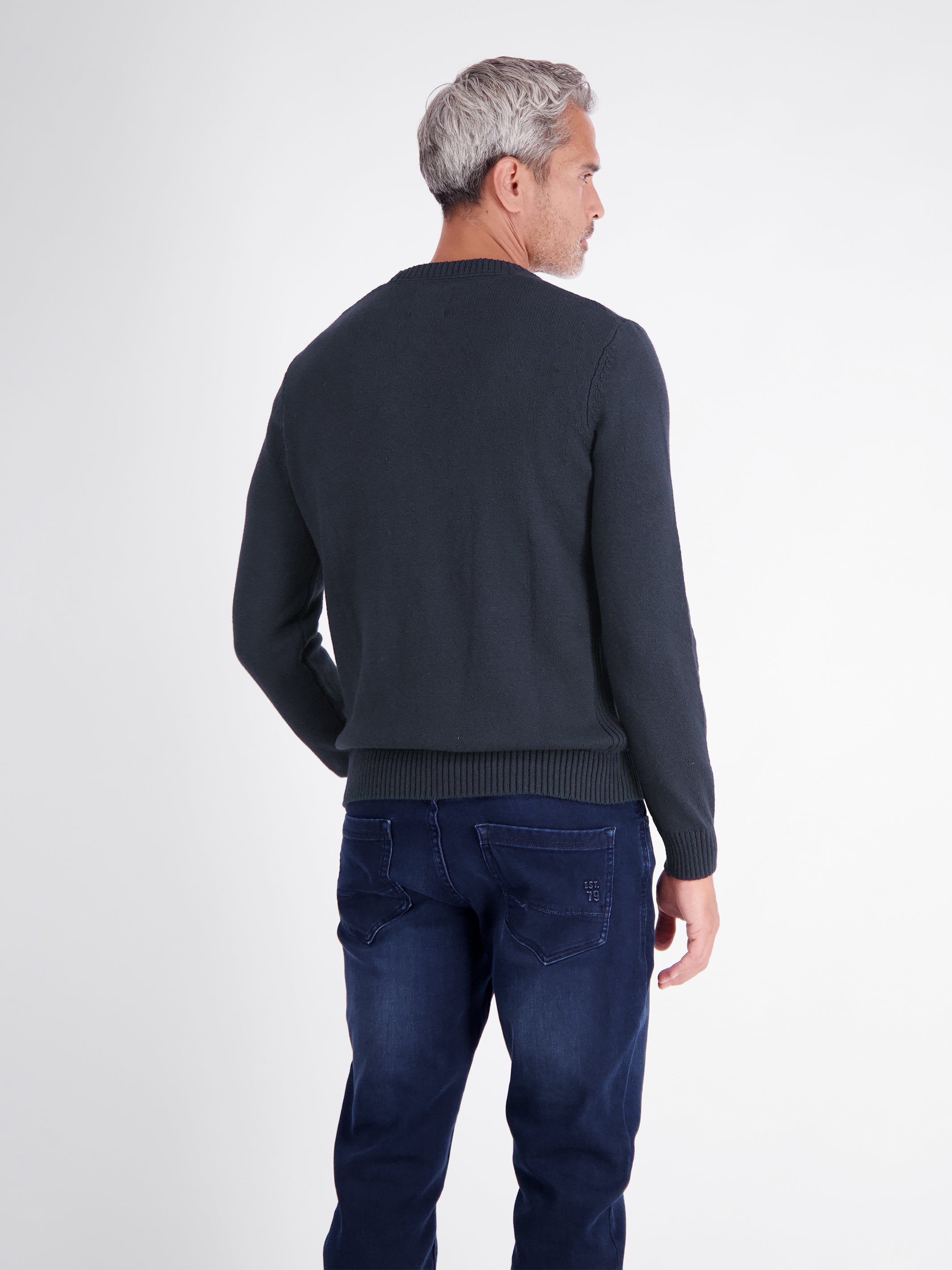 Sportiver Strickpullover aus bequemer, weicher Baumwolle