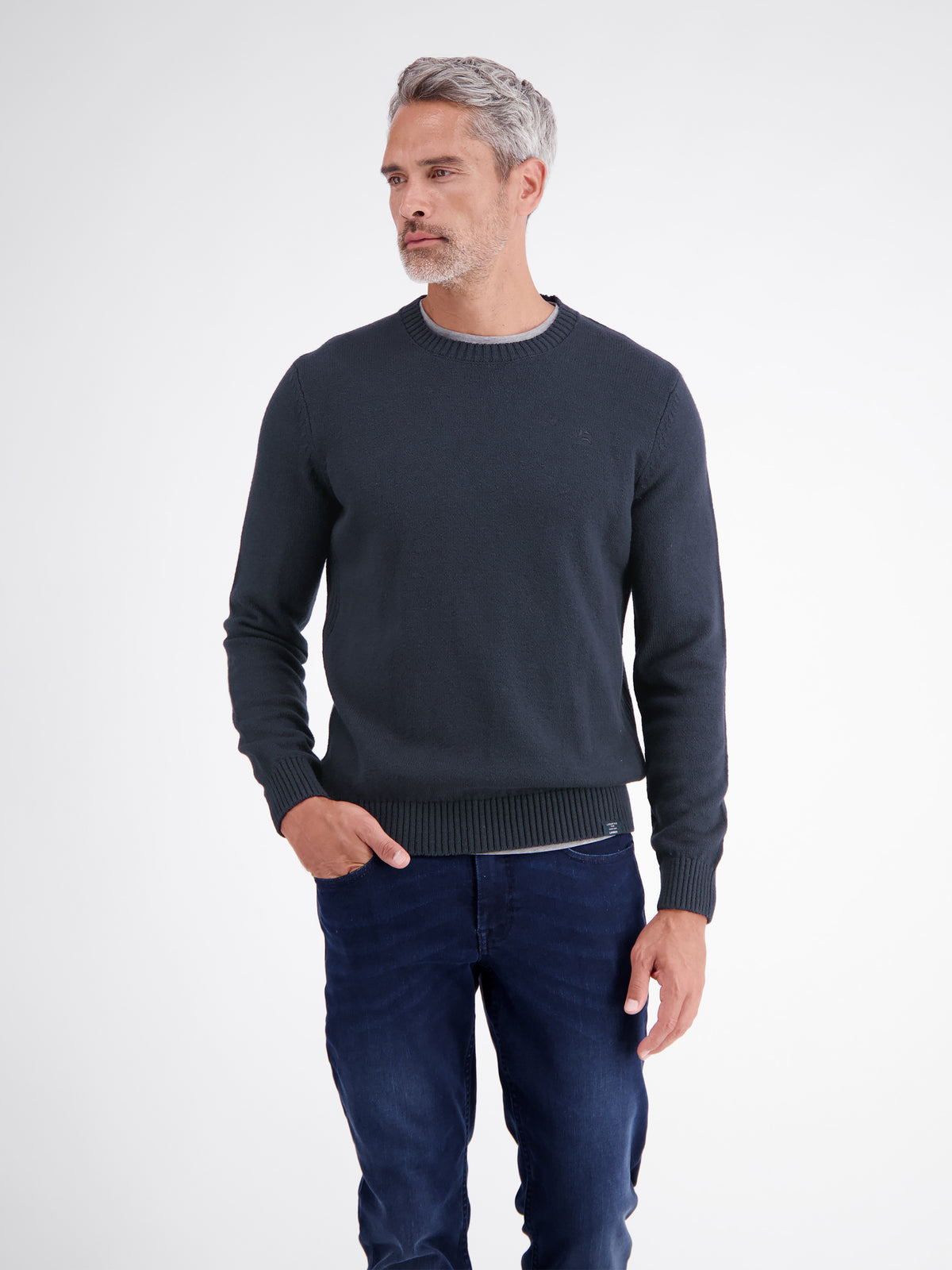 Sportiver Strickpullover aus bequemer, weicher Baumwolle