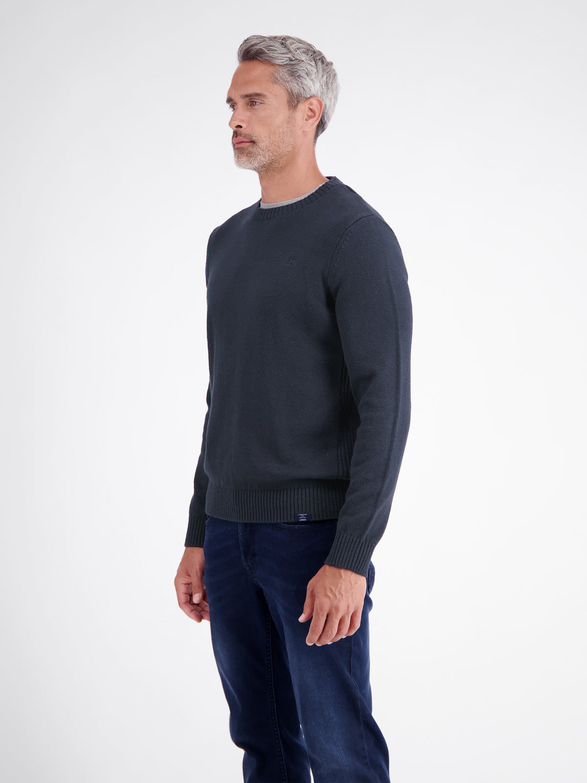 Sportiver Strickpullover aus bequemer, weicher Baumwolle