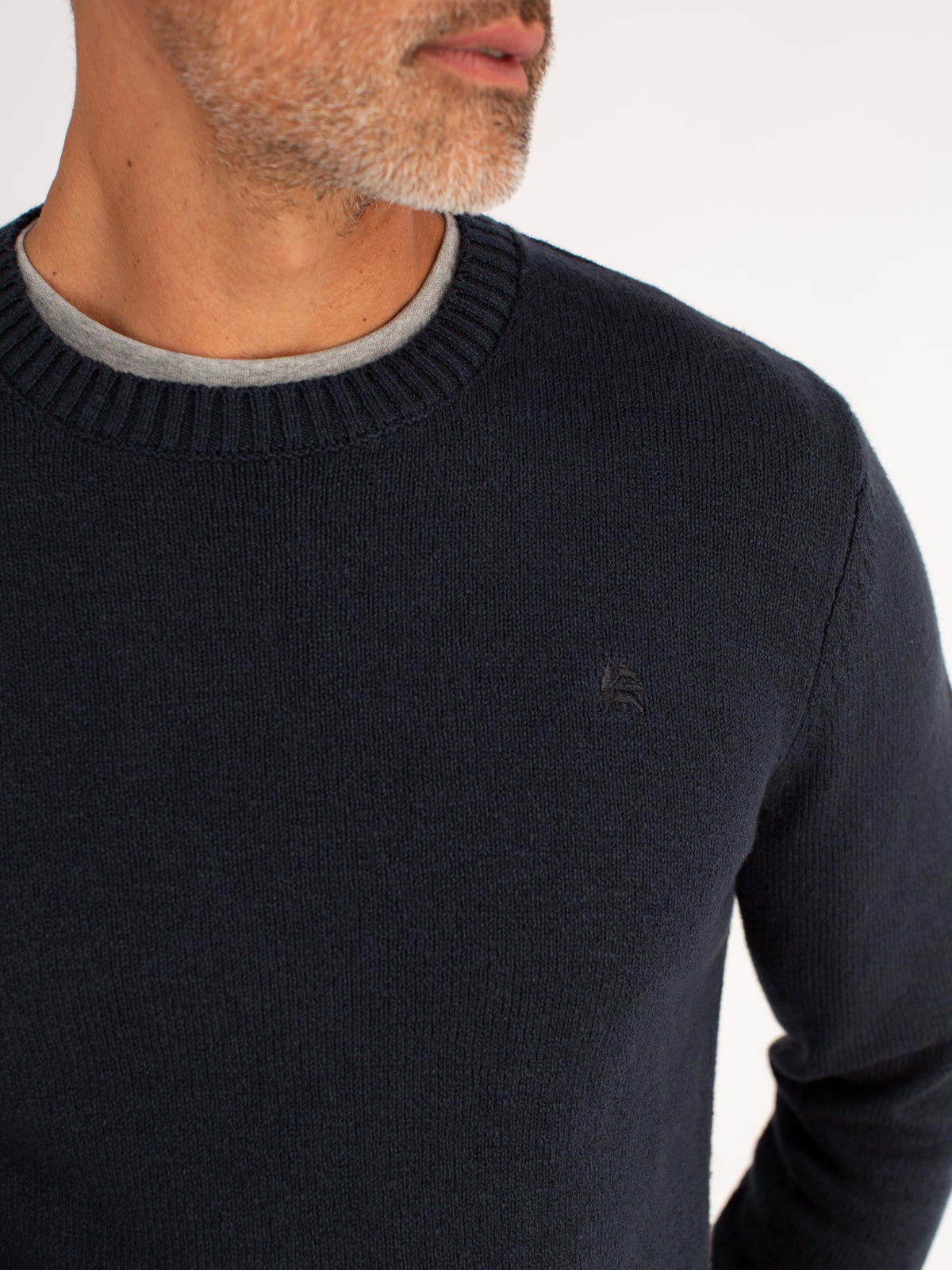 Sportiver Strickpullover aus bequemer, weicher Baumwolle