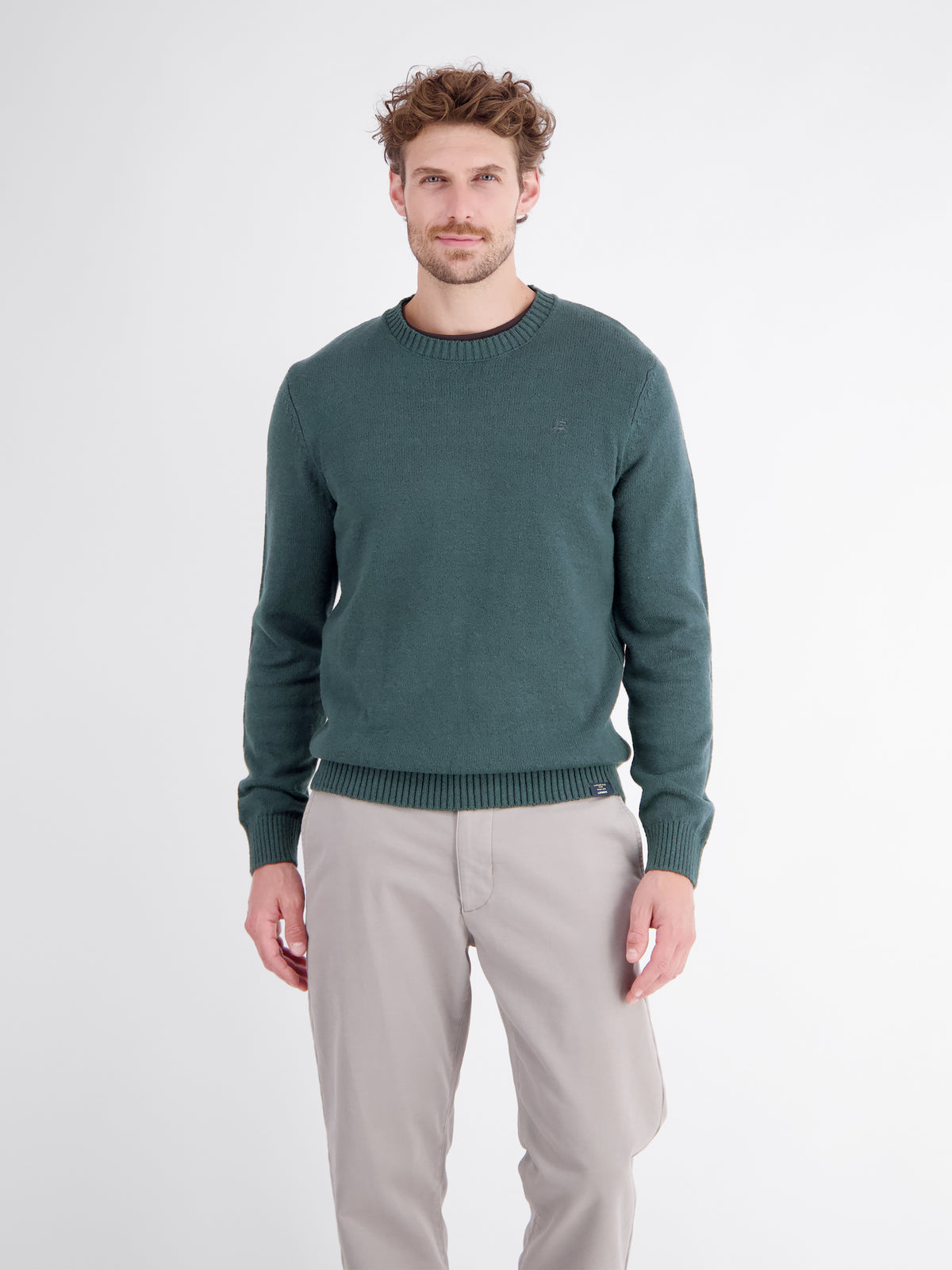 Sportiver Strickpullover aus bequemer, weicher Baumwolle
