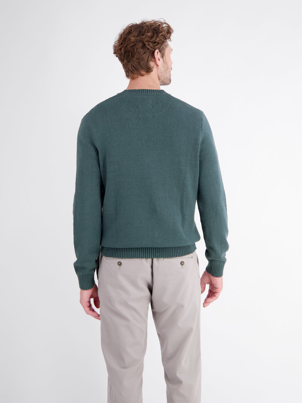 Sportiver Strickpullover aus bequemer, weicher Baumwolle