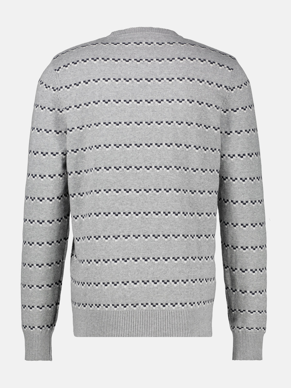 Strickpullover mit geometrischem Muster