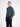 Long-sleeve polo shirt in cotton knit with flexible ribbed cuffs