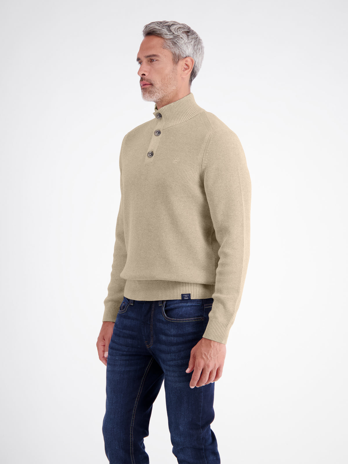 Classic Troyer in knitted, flexible cotton
