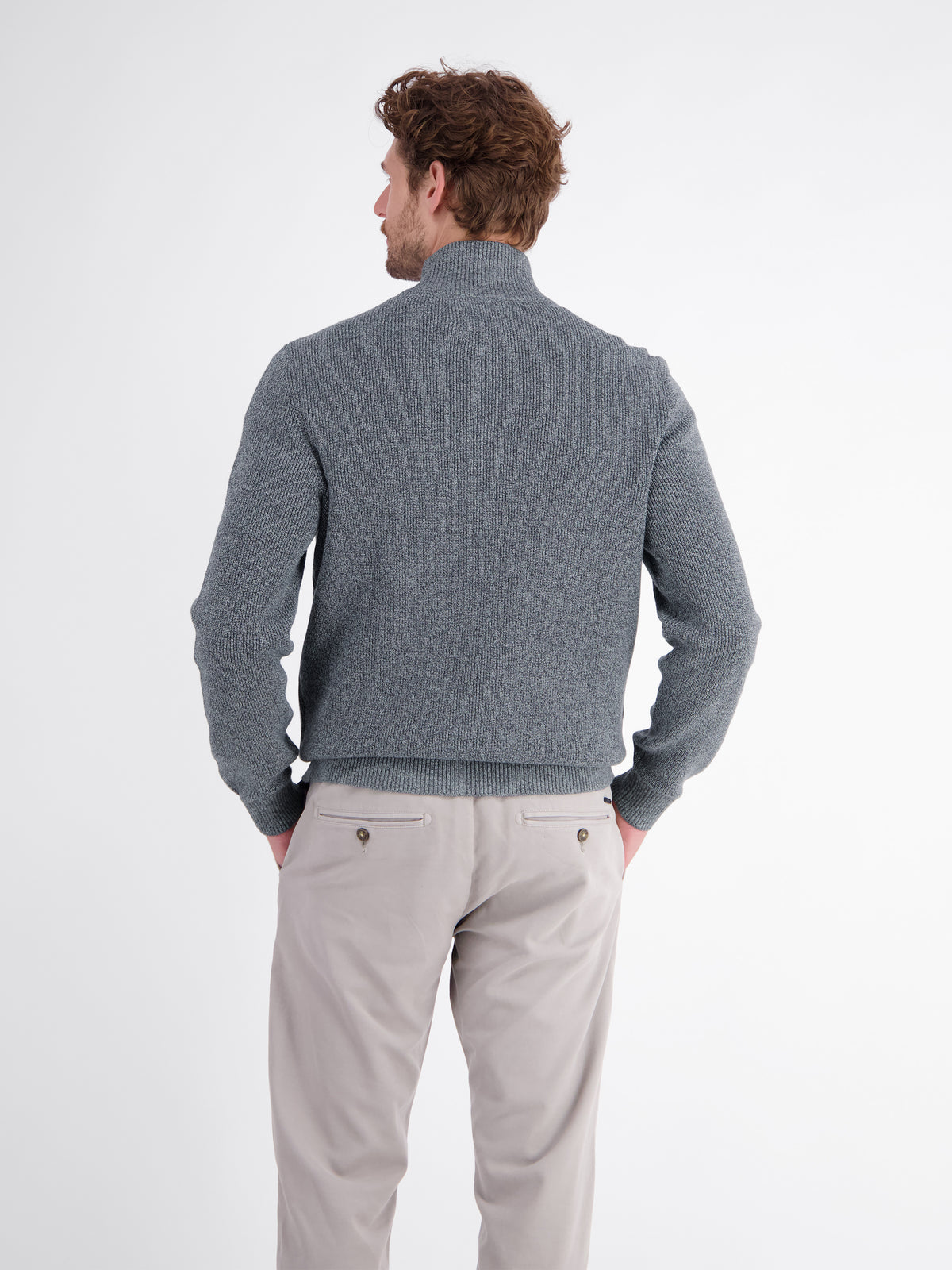 Classic Troyer in knitted, flexible cotton