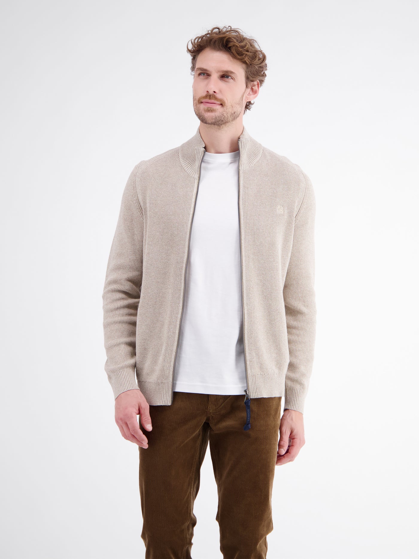 Casual cardigan made of high-quality cotton