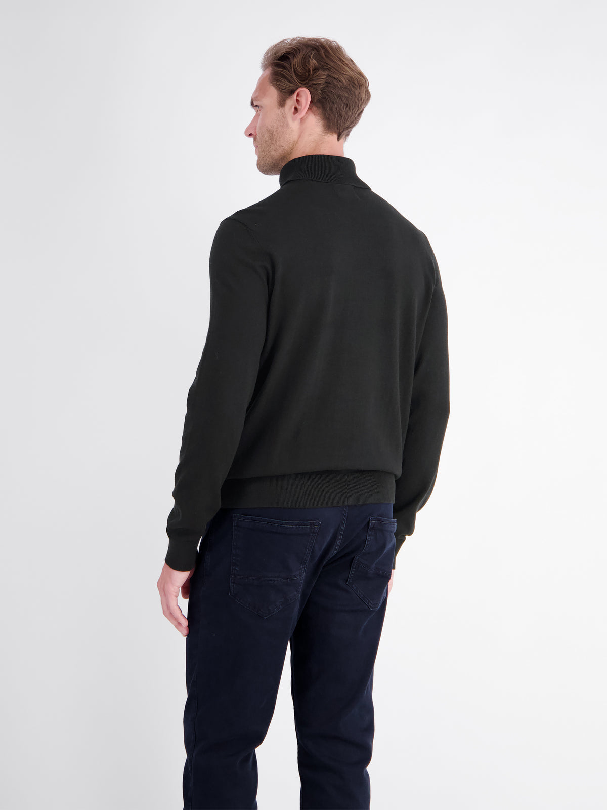 Rollkragenpullover aus Baumwolle
