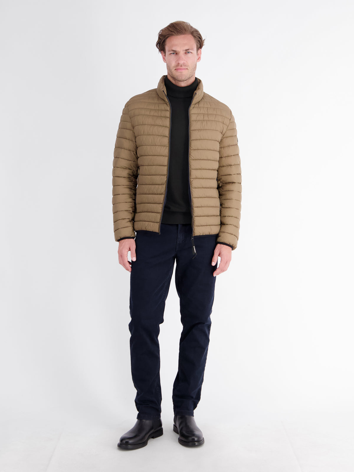 Rollkragenpullover aus Baumwolle
