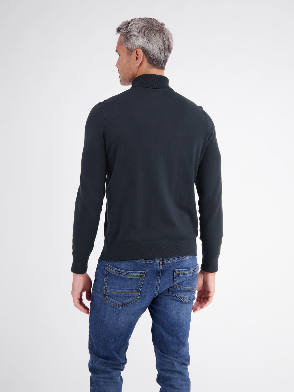 Rollkragenpullover aus Baumwolle