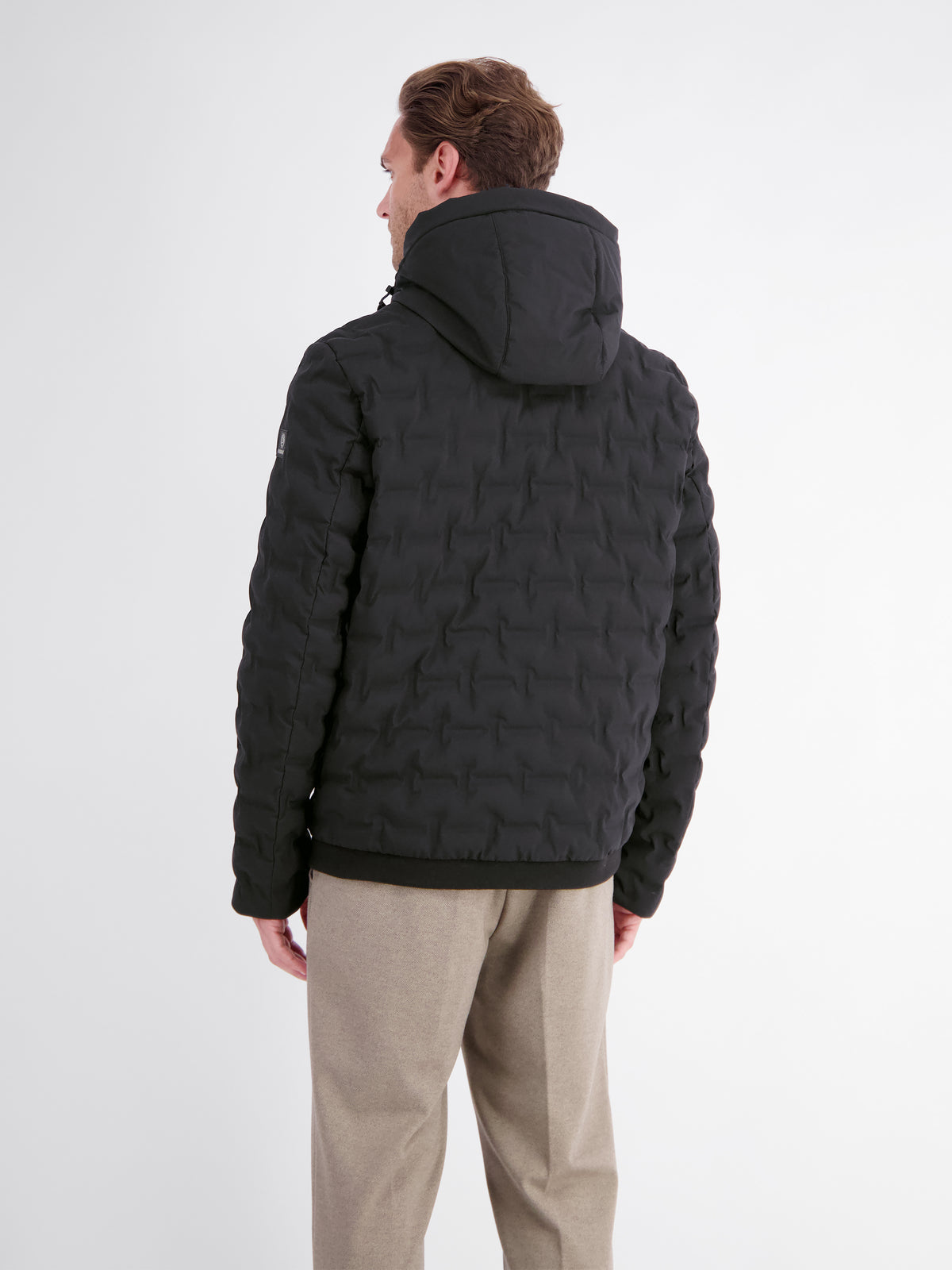Wärmende Funktions-Steppjacke mit abnehmbarer Kapuze
