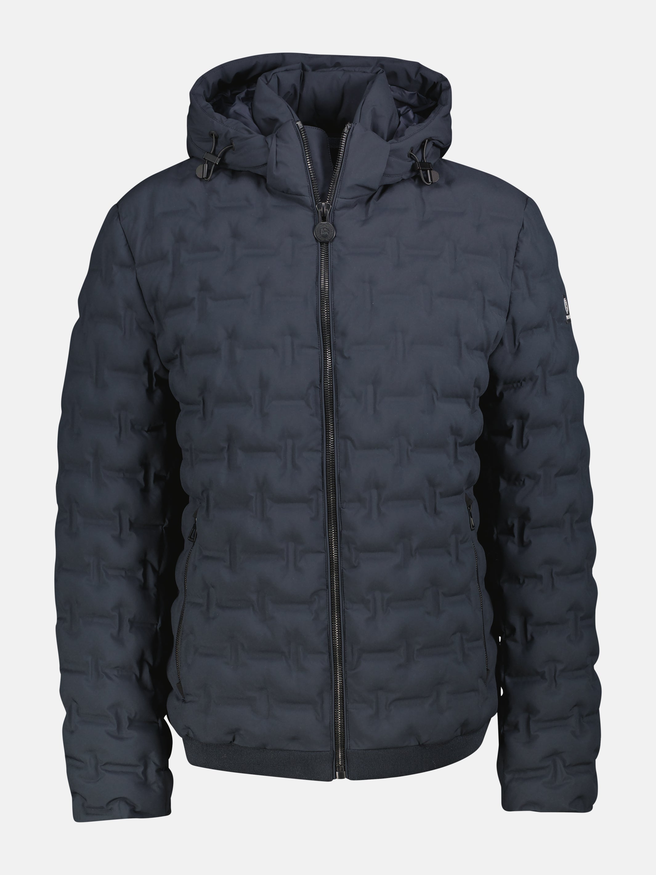 Wärmende Funktions-Steppjacke mit abnehmbarer Kapuze
